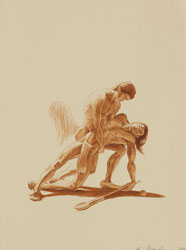 Study of Apollo and Hyacinthus 4